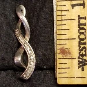 Sterling Silver Infinity Charm Sterling Silver